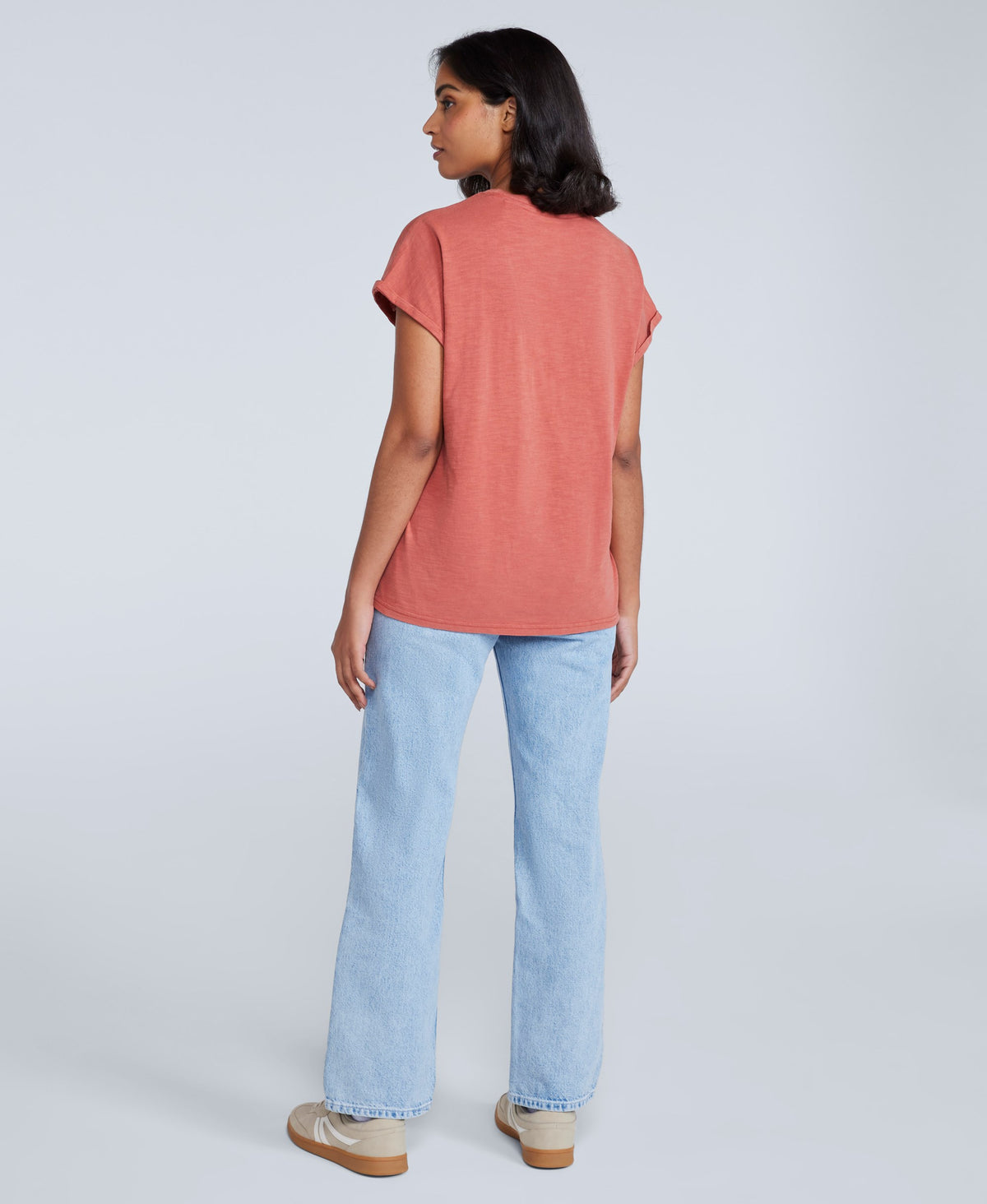 Holly Womens Logo T-Shirt - Rust