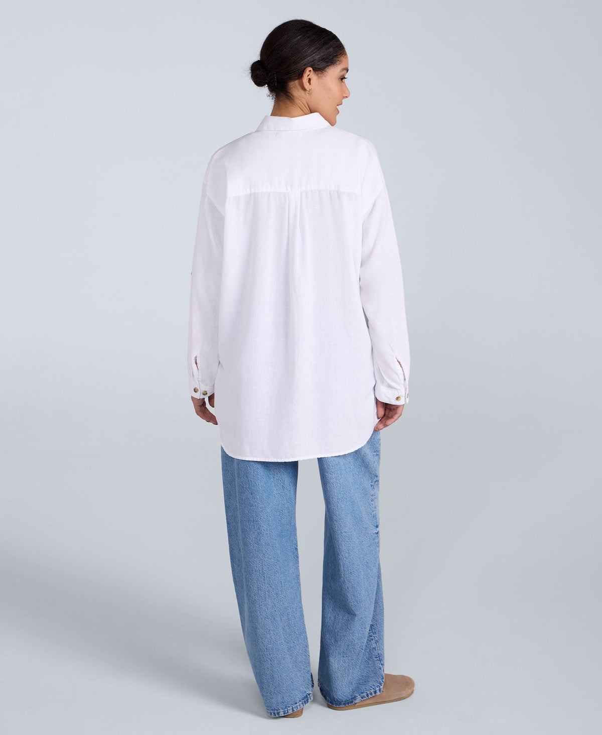 Seya Womens Beach Shirt - White