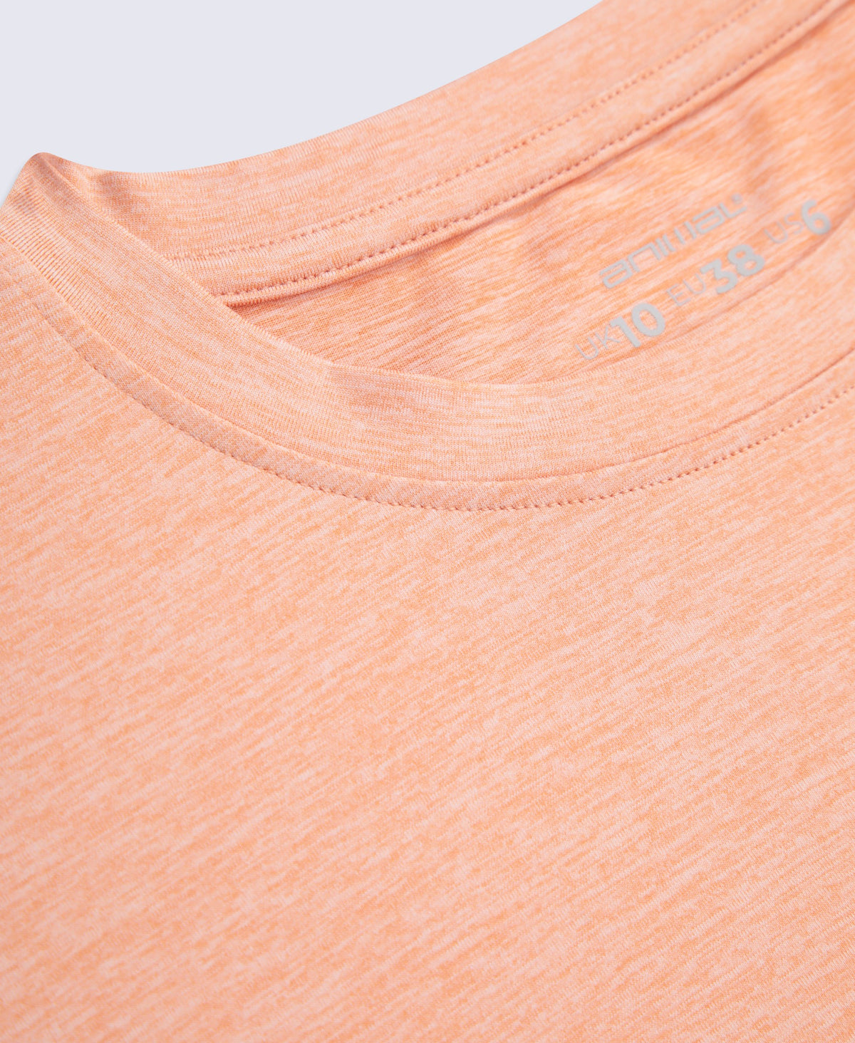 Latero Womens Hybrid Swim T-Shirt - Coral