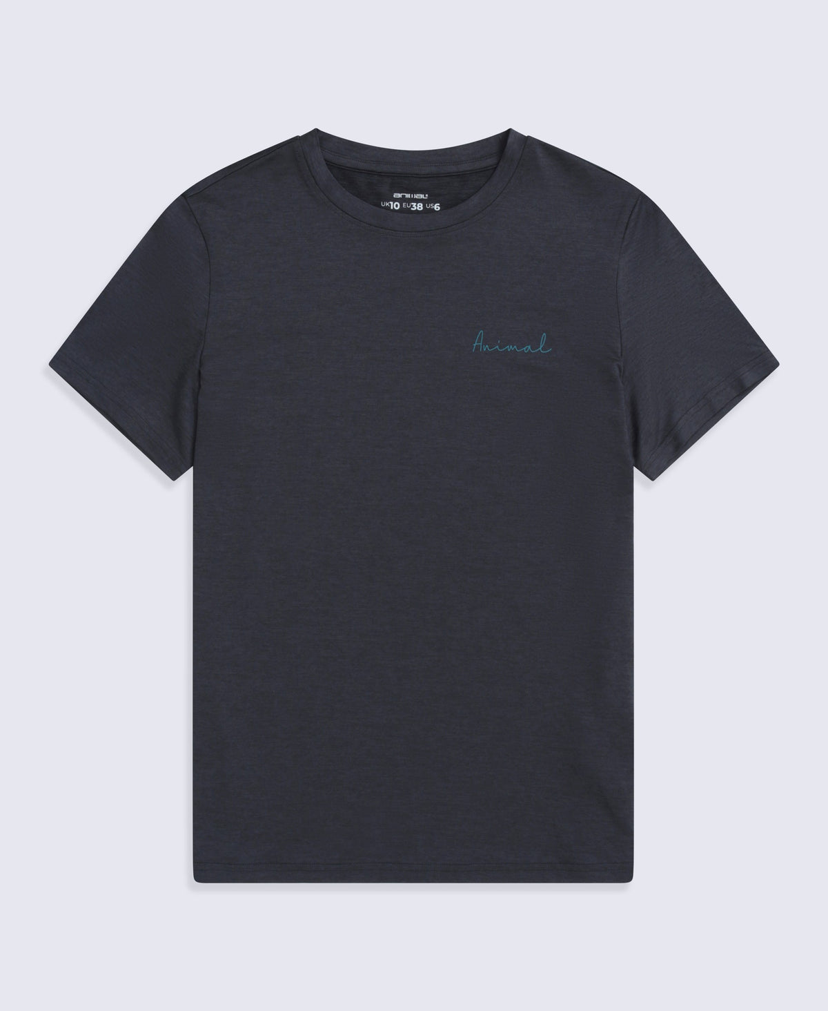 Latero Womens Hybrid Swim T-Shirt - Jet Black