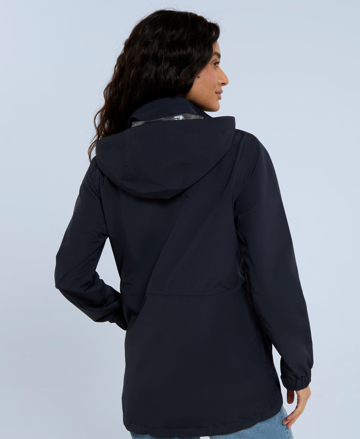 Pace Womens Waterproof Packable Jacket - Navy