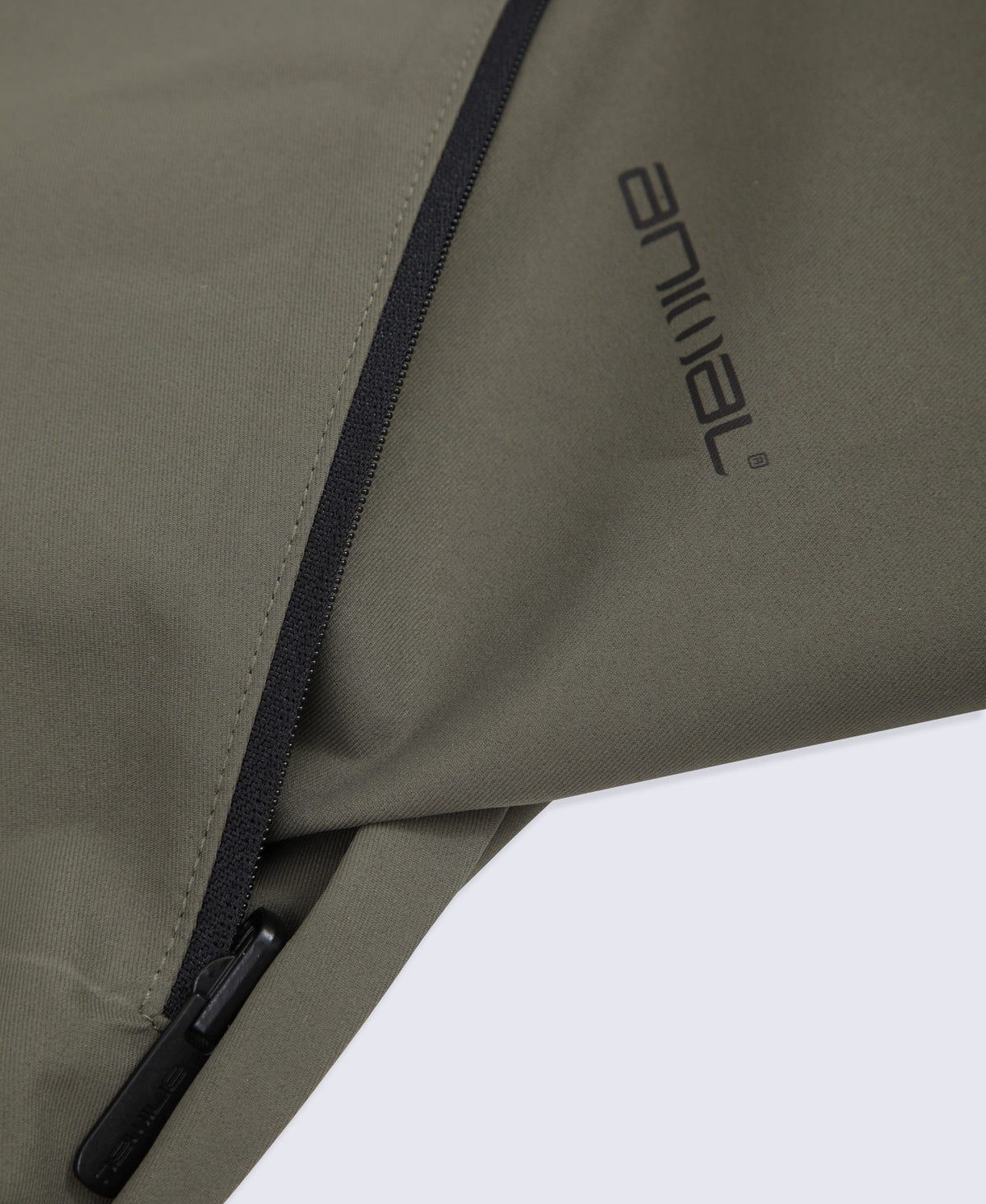 Pace Mens Waterproof Packable Jacket - Dark Khaki