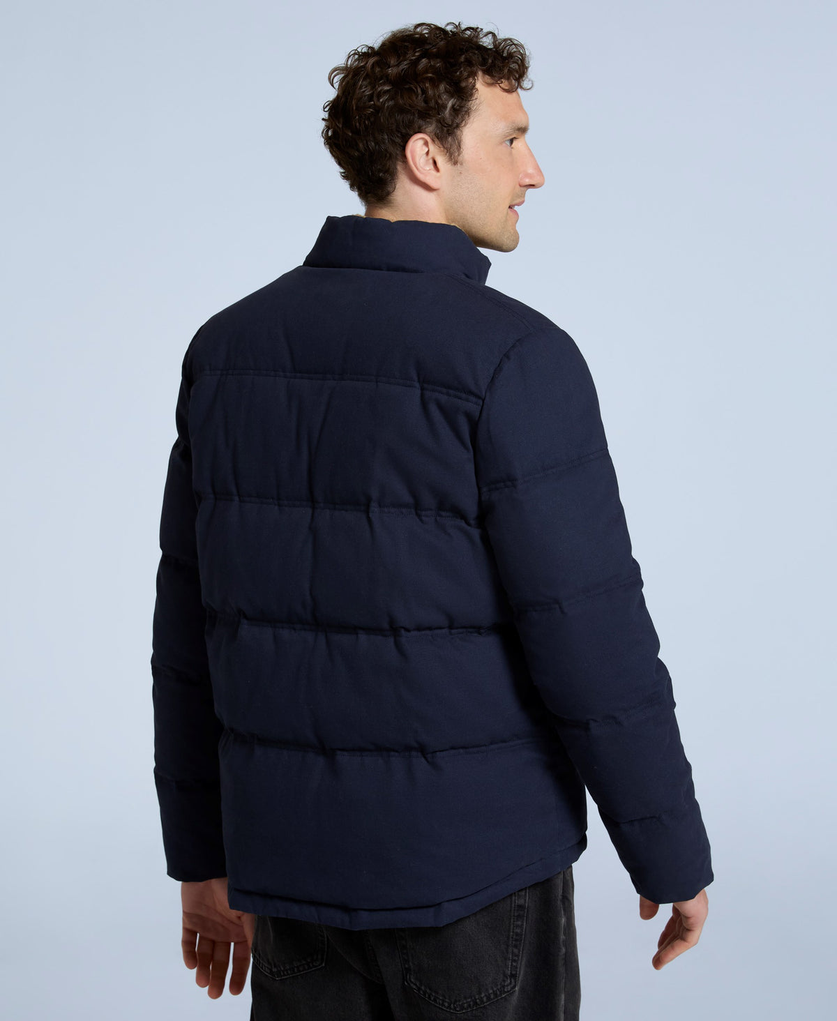 Fistral Mens Padded Jacket - Navy