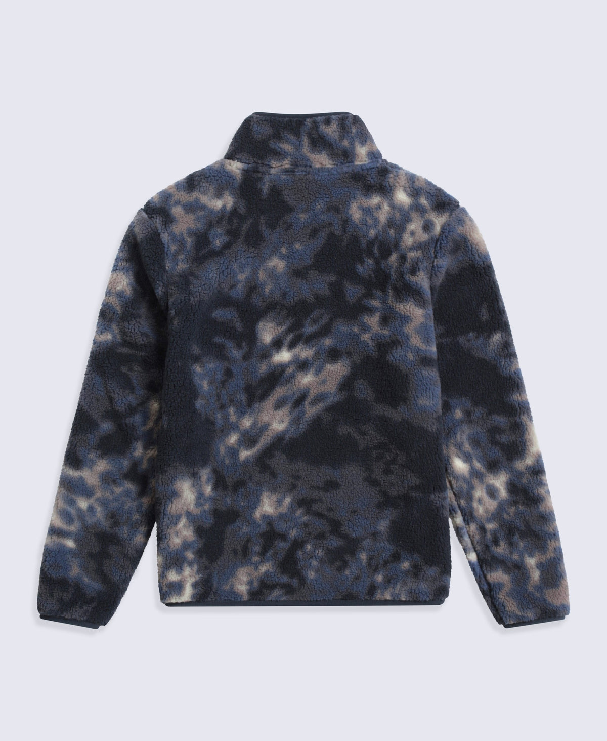 Hennie Womens Printed Borg Jacket - Blue