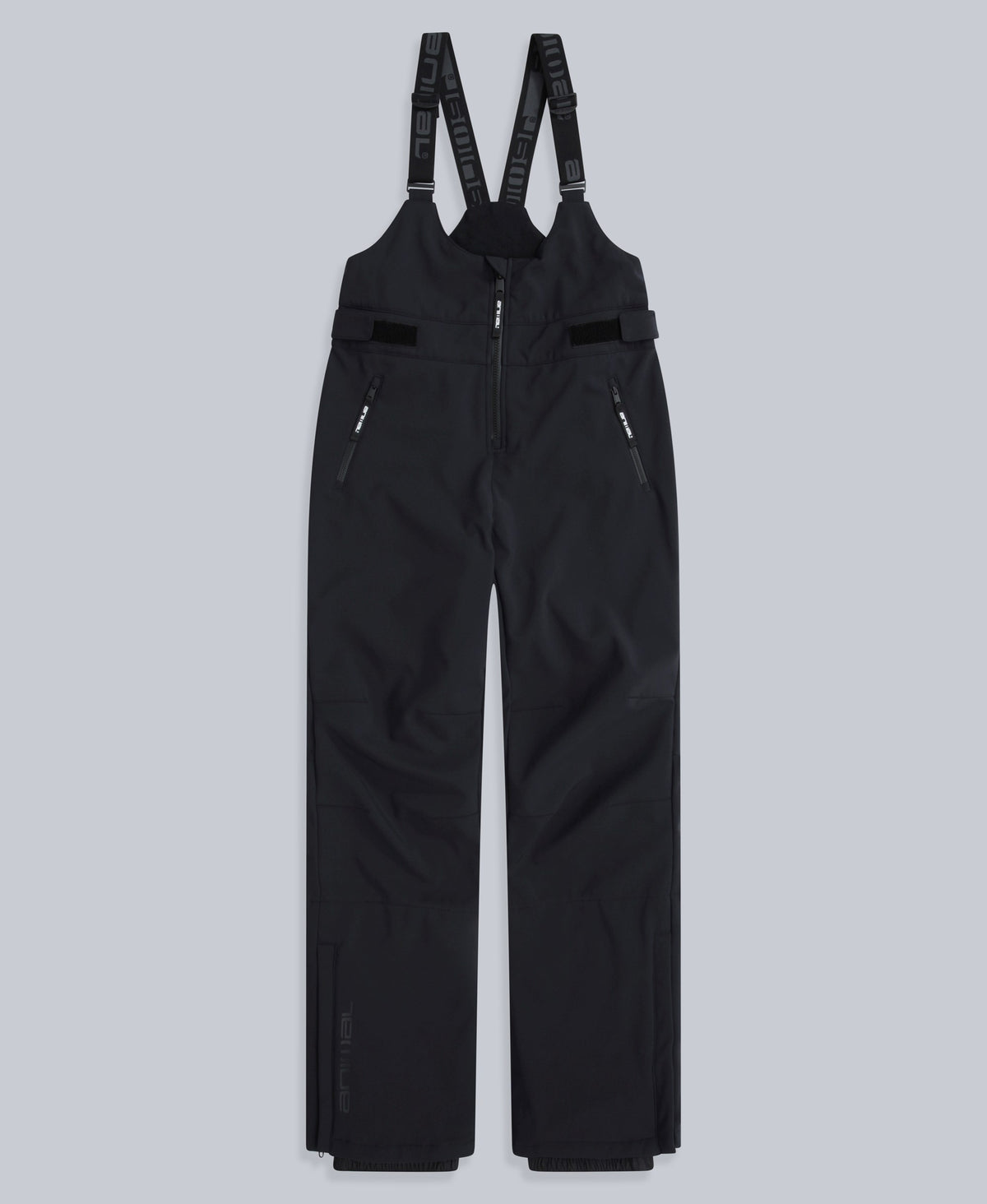 Powder Womens Bib Front Ski Pants - Black