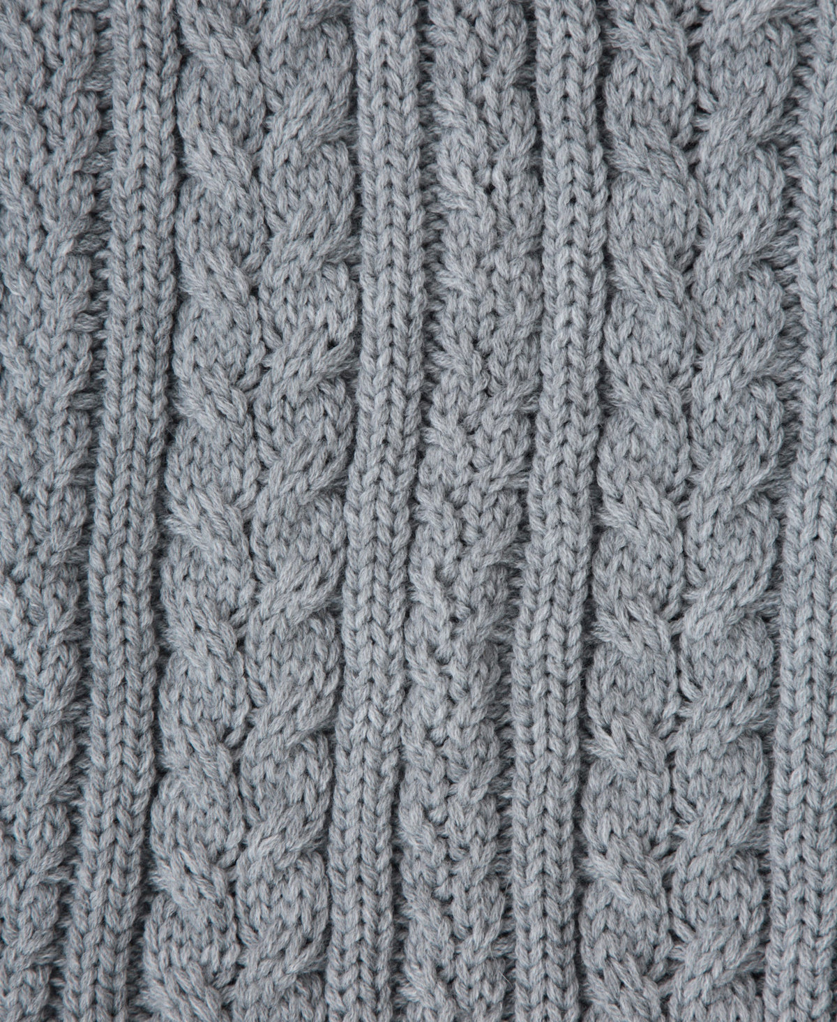 Becky Womens Knit Scarf - Grey