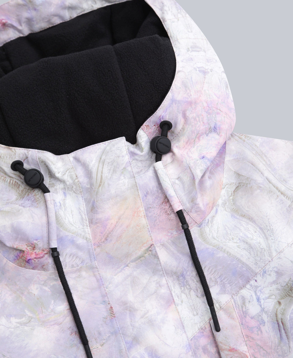 Laxx Printed Womens Waterproof Ski Jacket - Pink