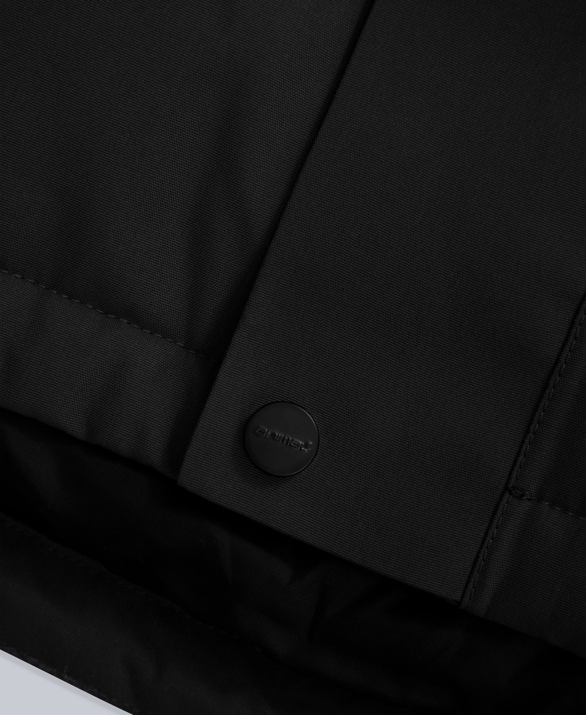 Lisbon Mens Waterproof Parka - Black