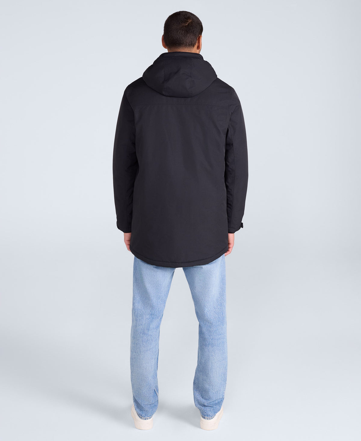 Lisbon Mens Waterproof Parka - Black