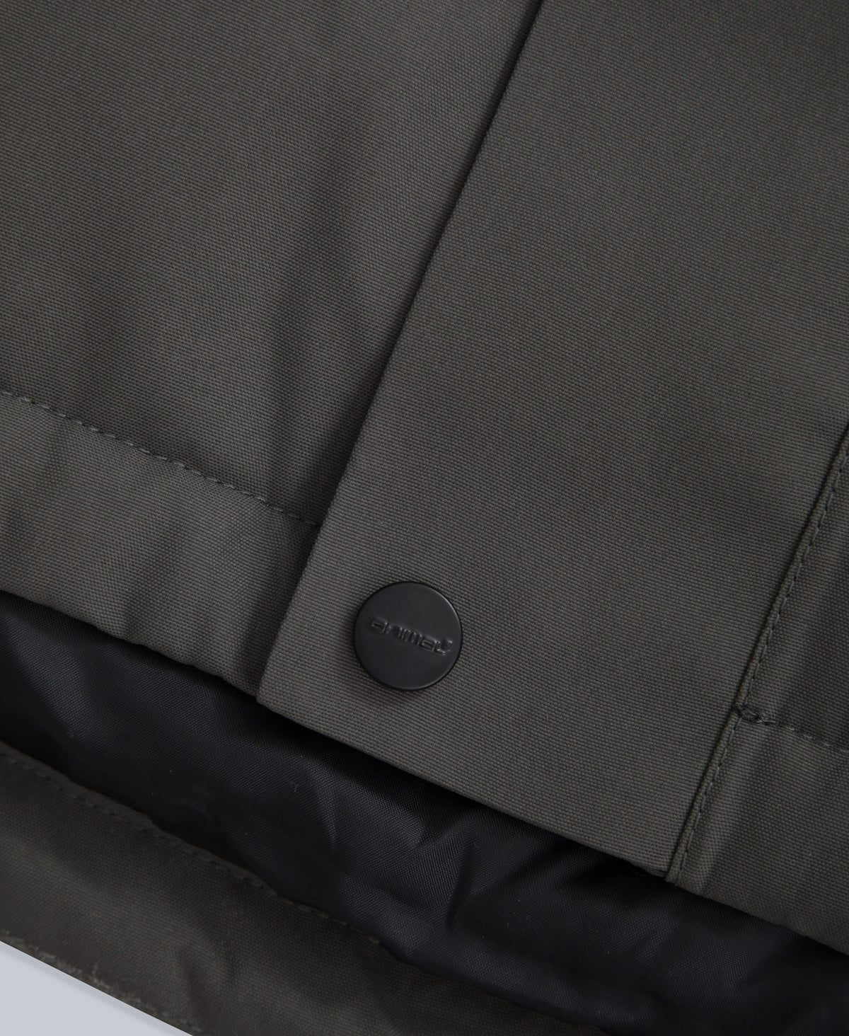 Lisbon Mens Waterproof Parka - Dark Khaki