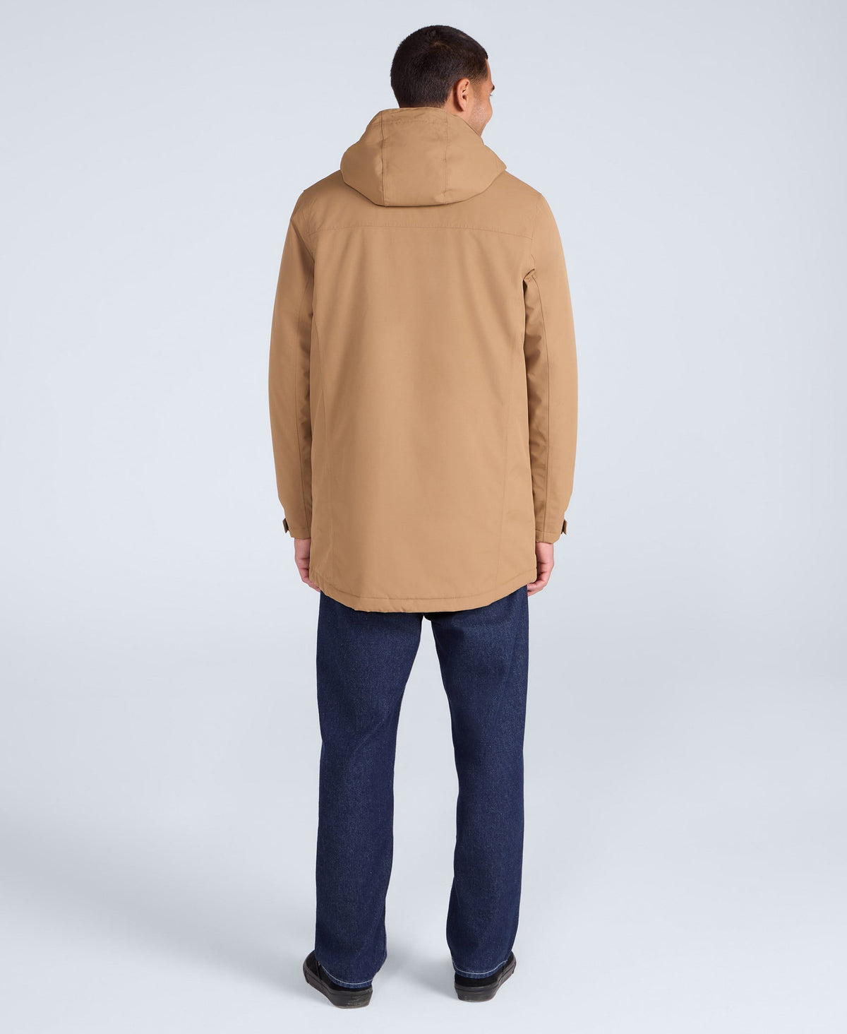 Lisbon Mens Waterproof Parka - Tan