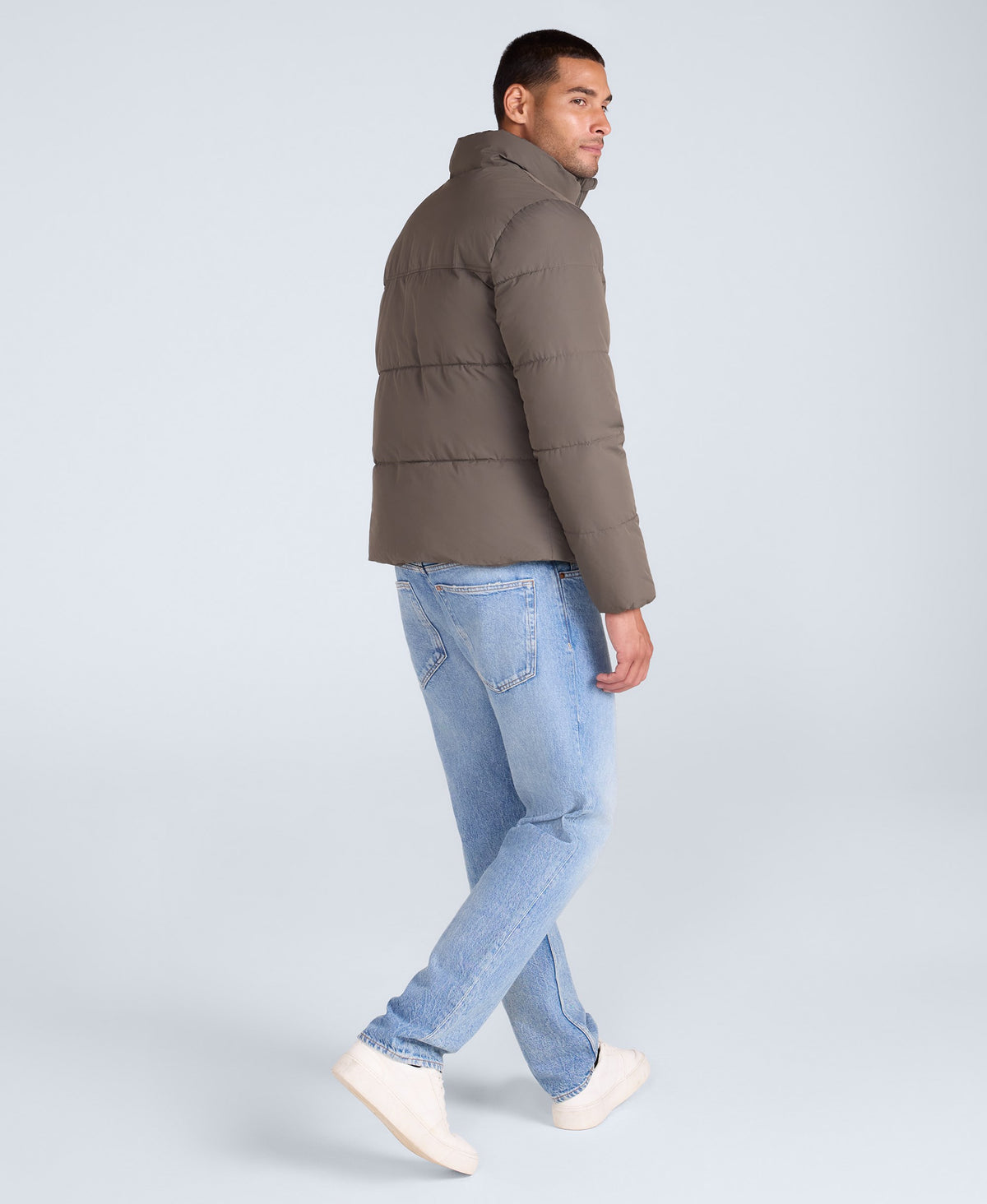 Volt Mens Padded Jacket - Dark Khaki