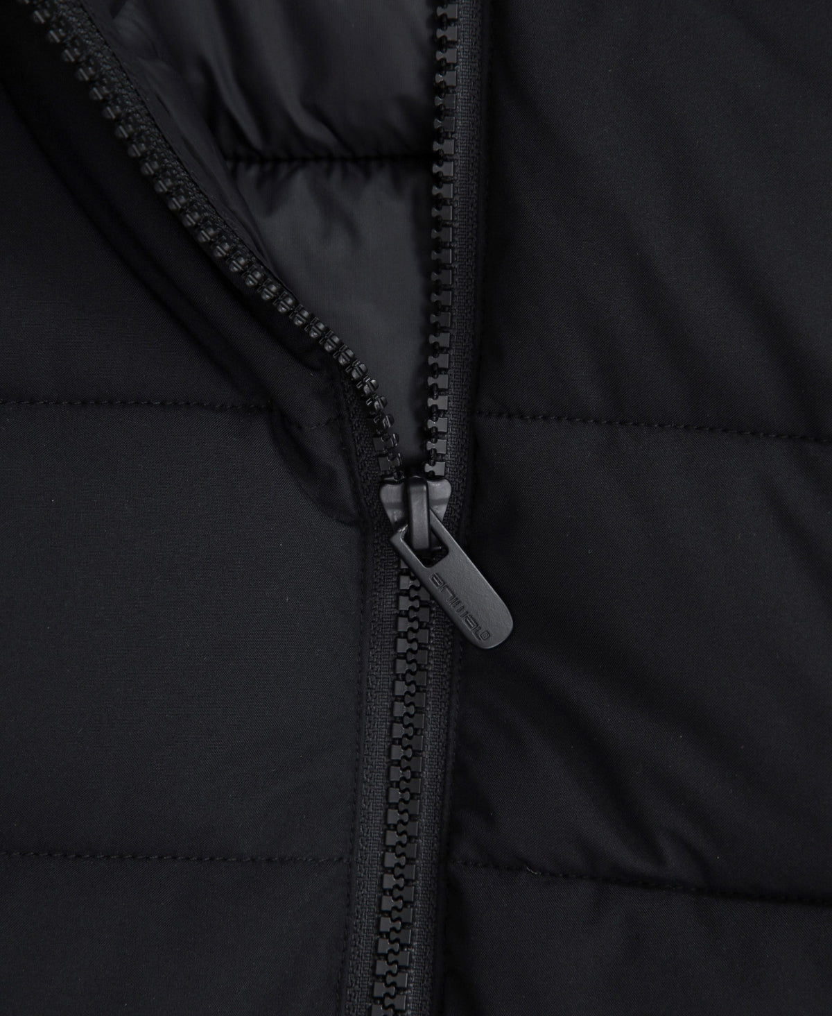 Light Cloud Mens Hooded Padded Jacket - Black