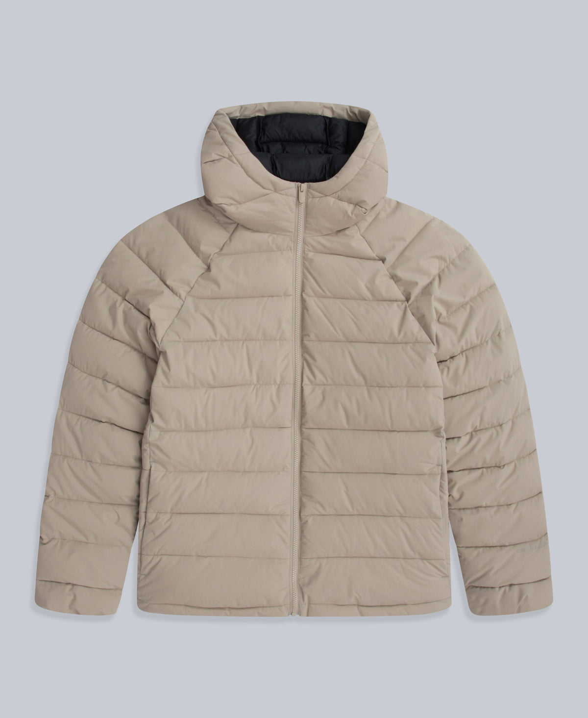 Light Cloud Cosi Hooded Mens Padded Jacket - Taupe