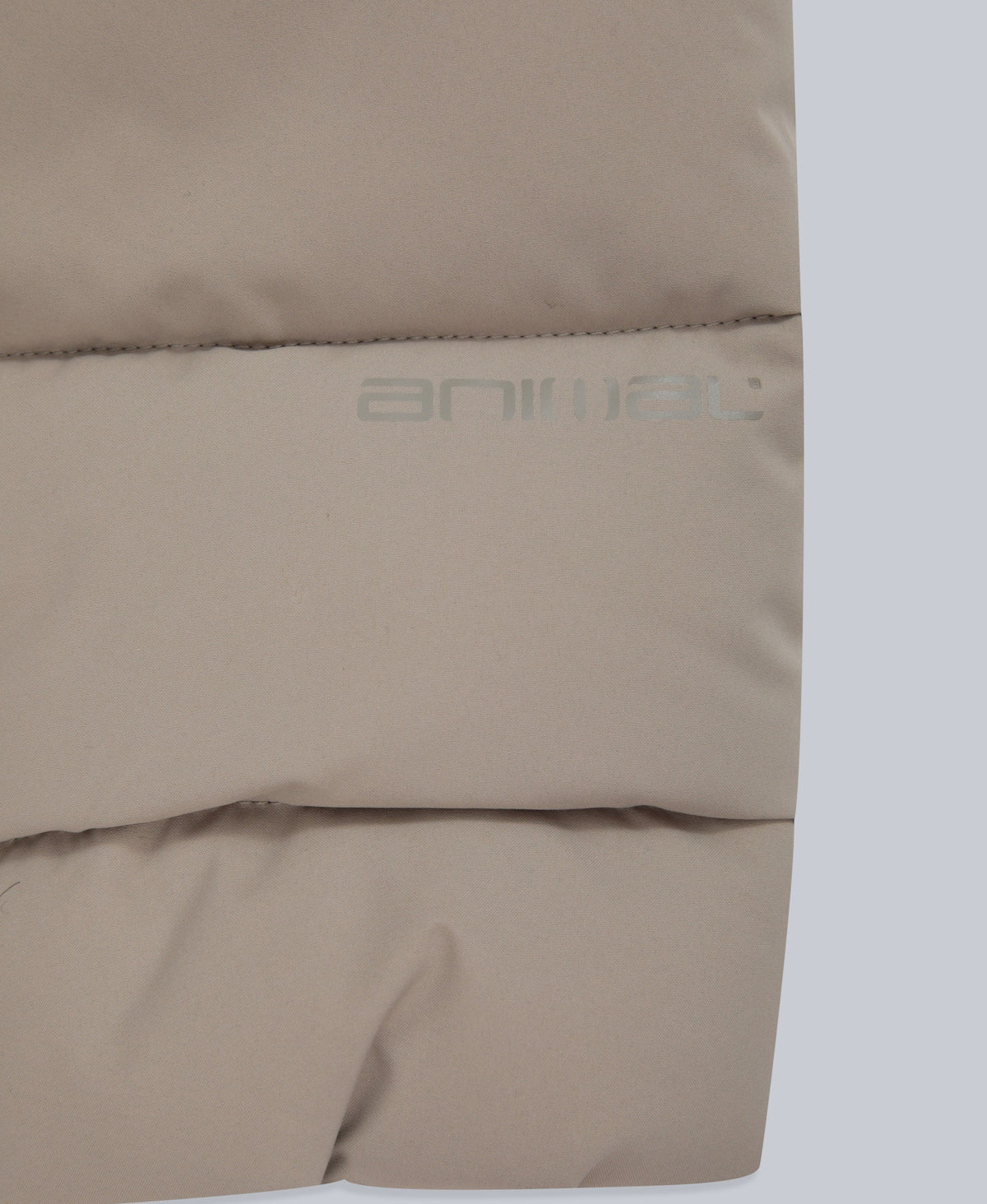 Light Cloud Mens Hooded Padded Jacket - Taupe