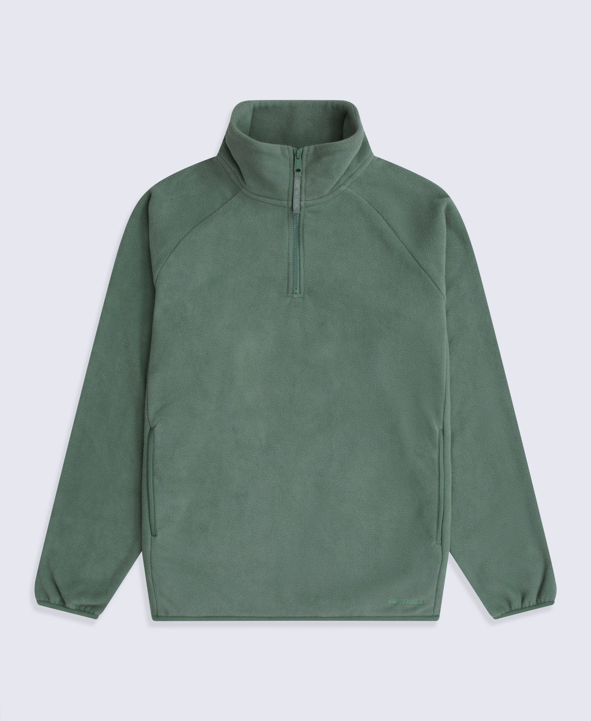 Stockholm Mens Half-Zip Fleece - Dark Green