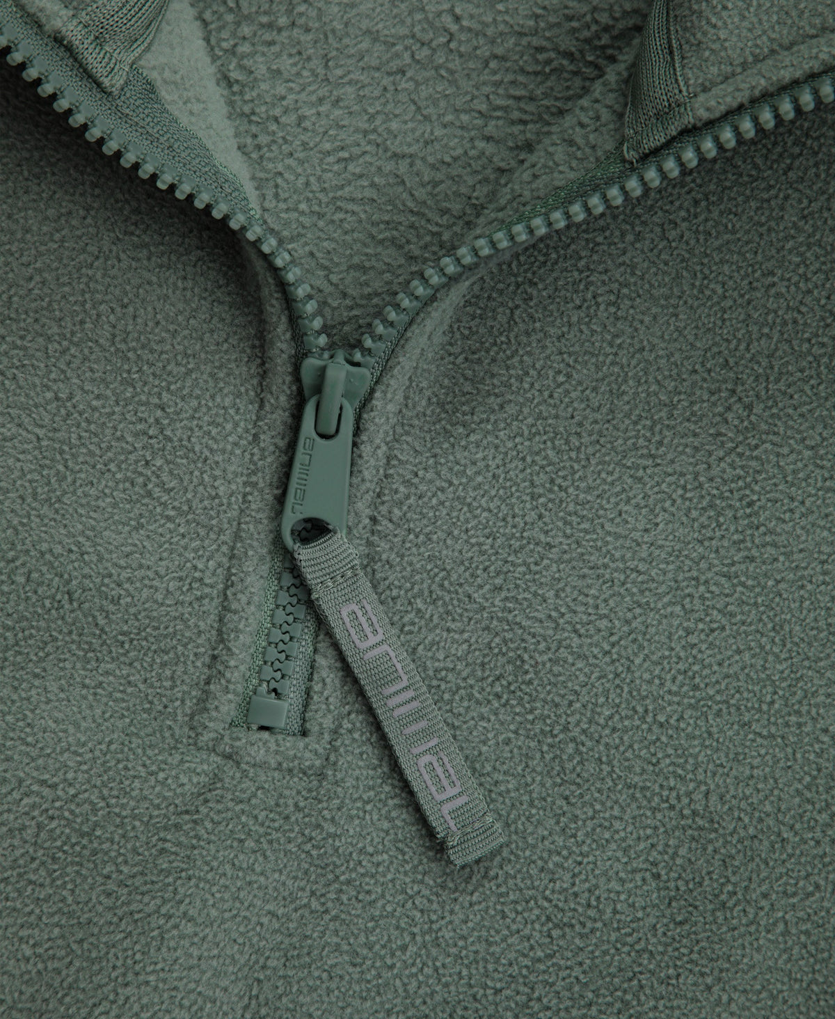 Stockholm Mens Half-Zip Fleece - Dark Green