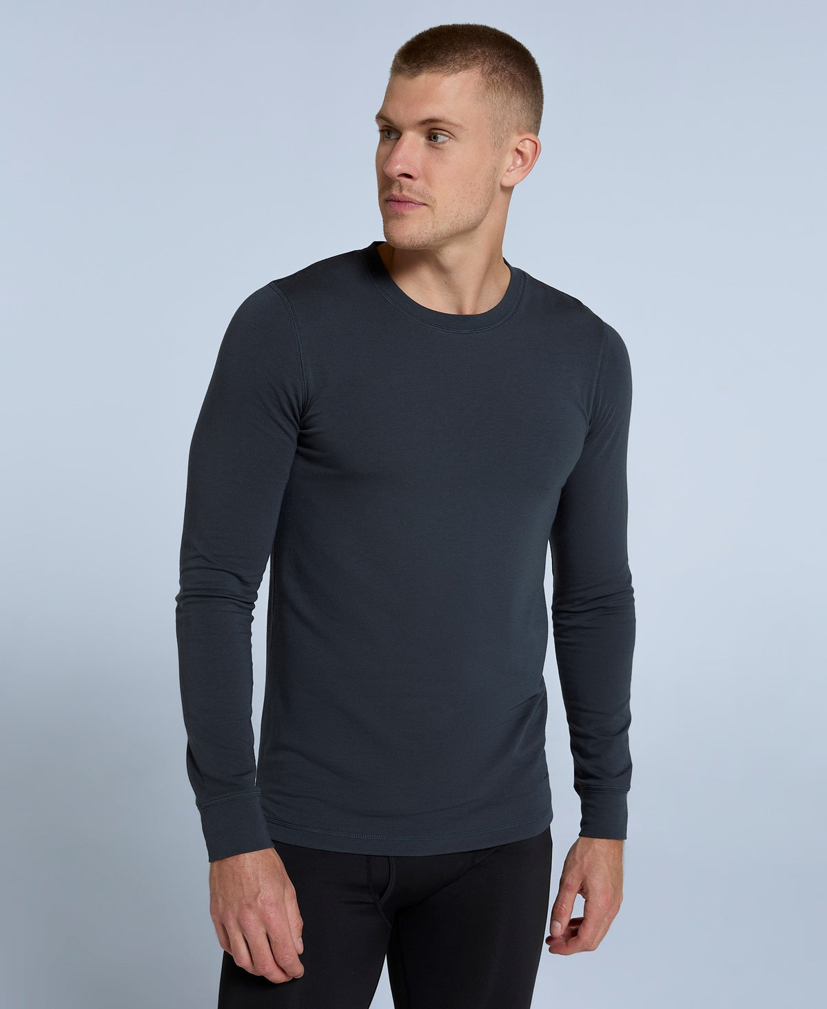 Blaze Mens Base Layer Top - Navy