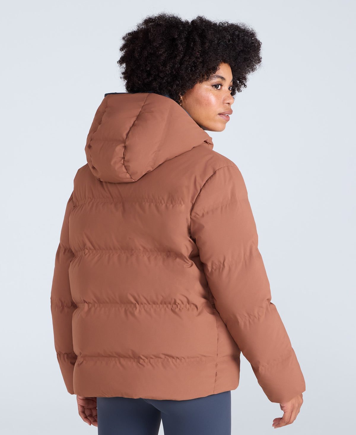 Cosi Cloud Womens Down Jacket - Rust