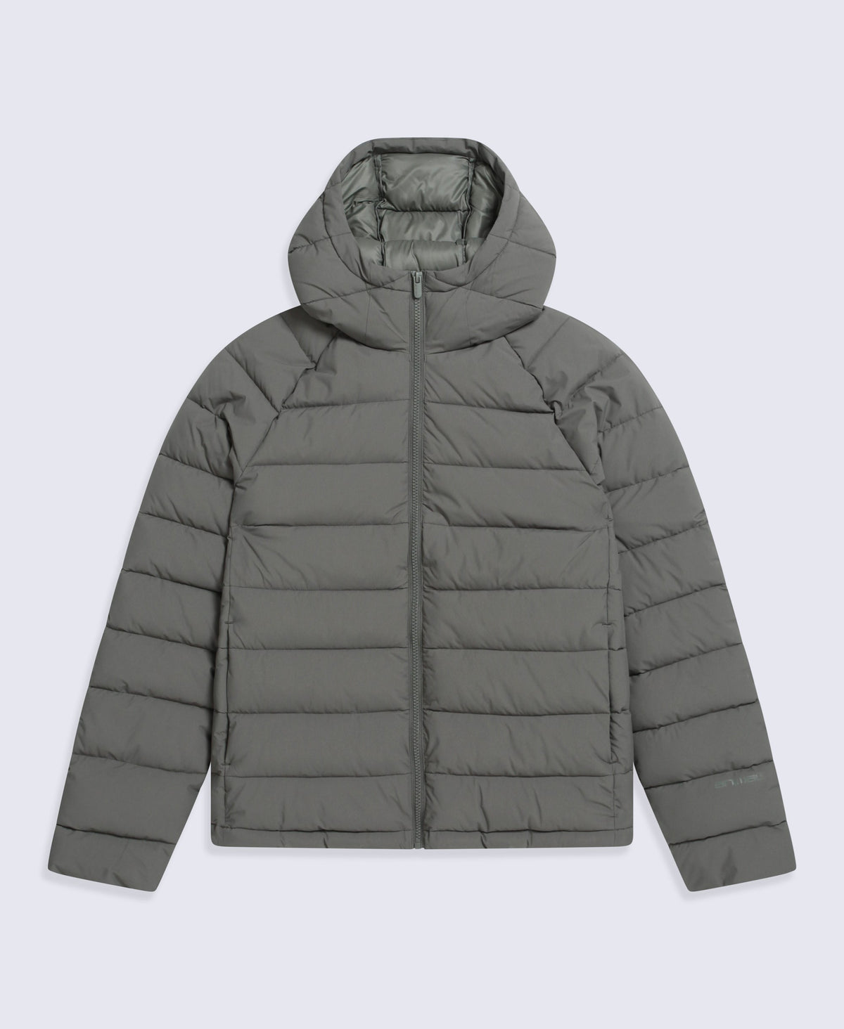 Cloud Womens Hooded Padded Jacket - Khaki