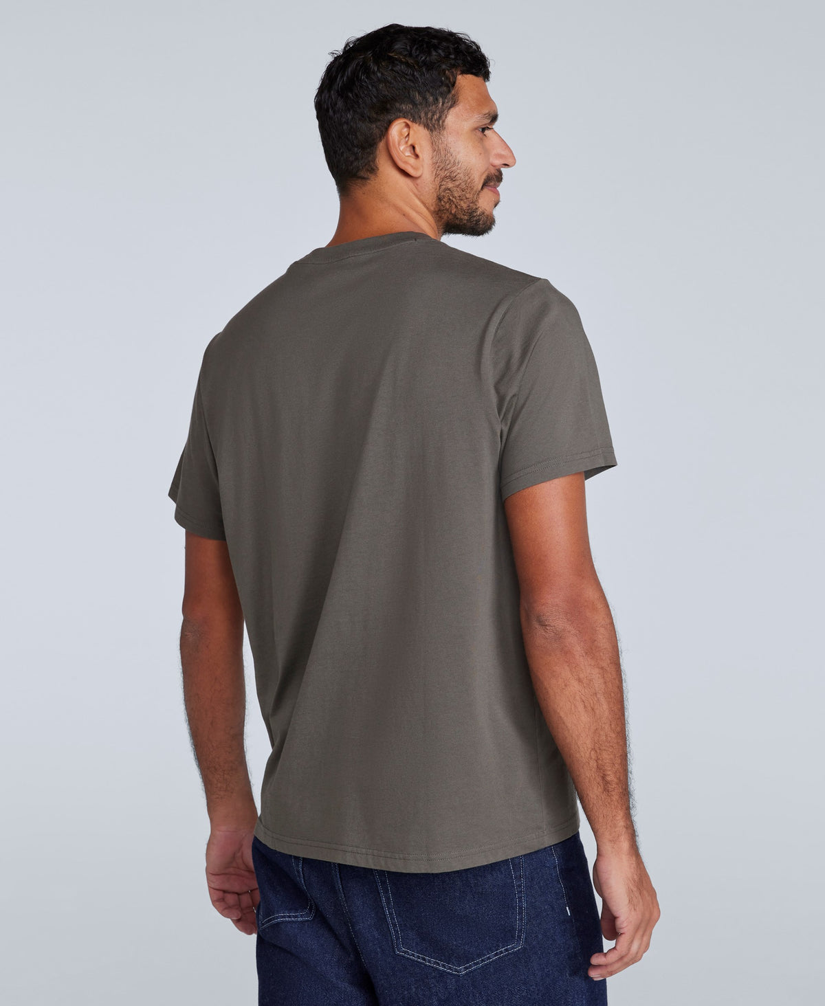 Icon Mens Logo T-Shirt - Dark Khaki
