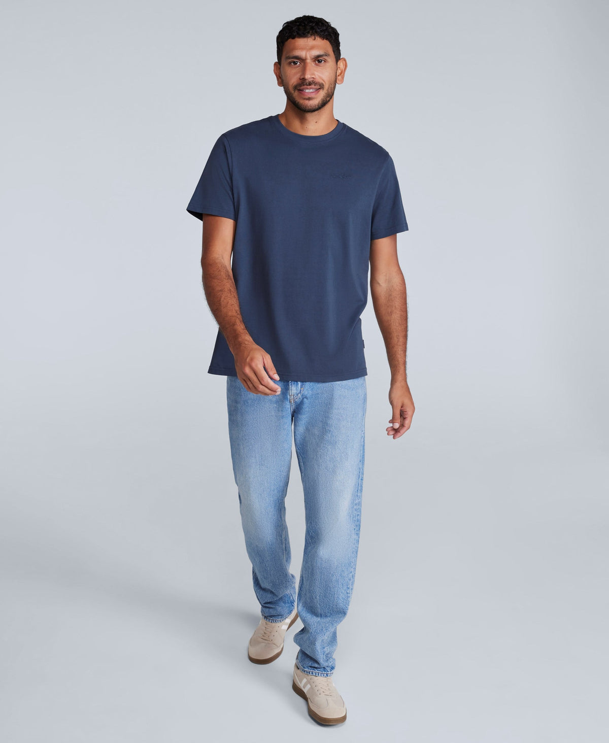 Icon Mens Logo T-Shirt - Navy