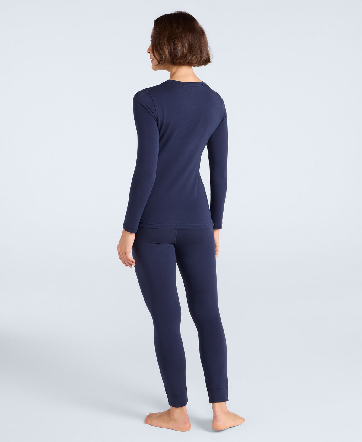 Blaze Womens Base Layer Top - Navy