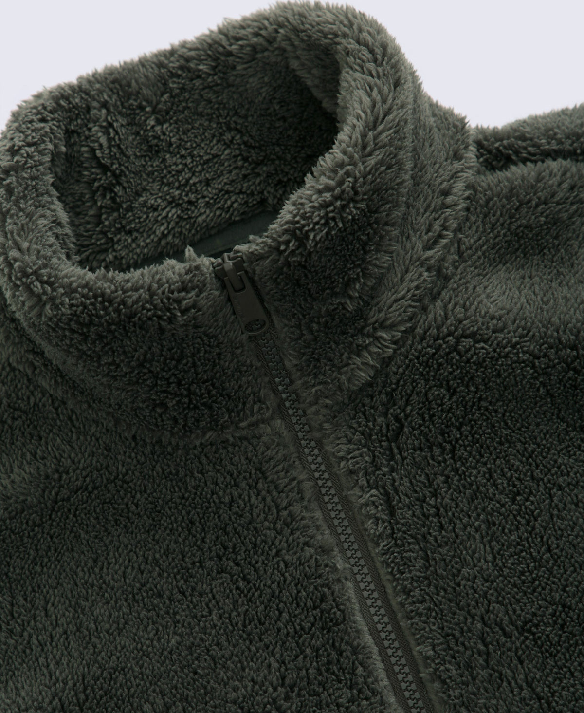 Teddy Mens Fleece Jacket - Khaki