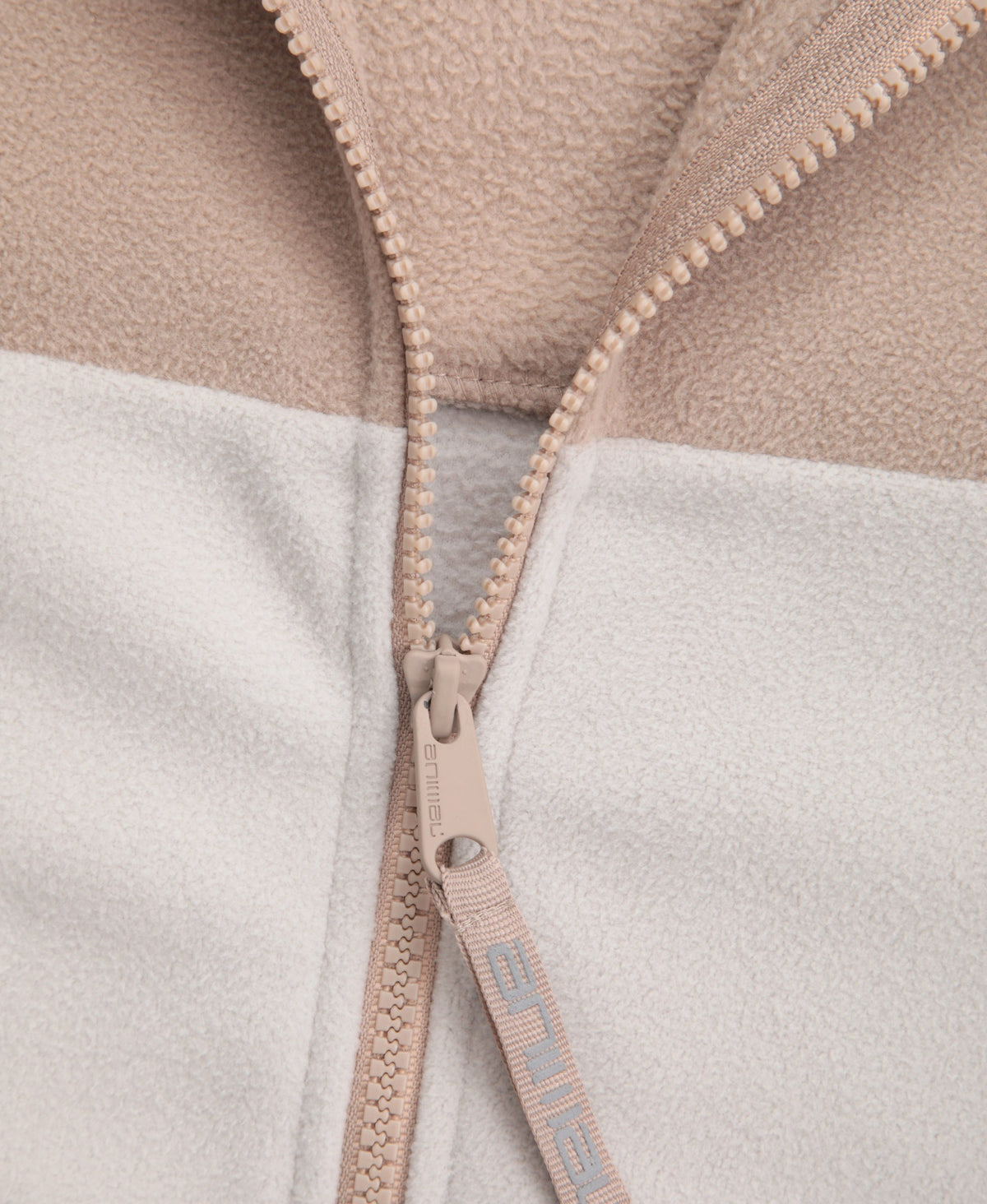 Stockholm Womens Full-Zip Fleece - Beige