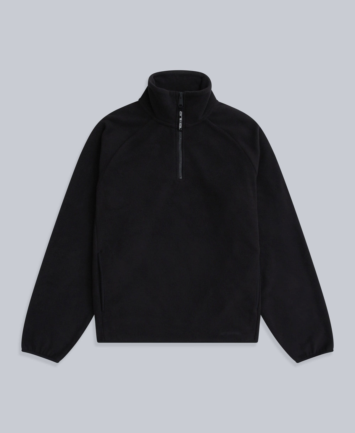 Stockholm Womens Half-Zip Fleece - Black