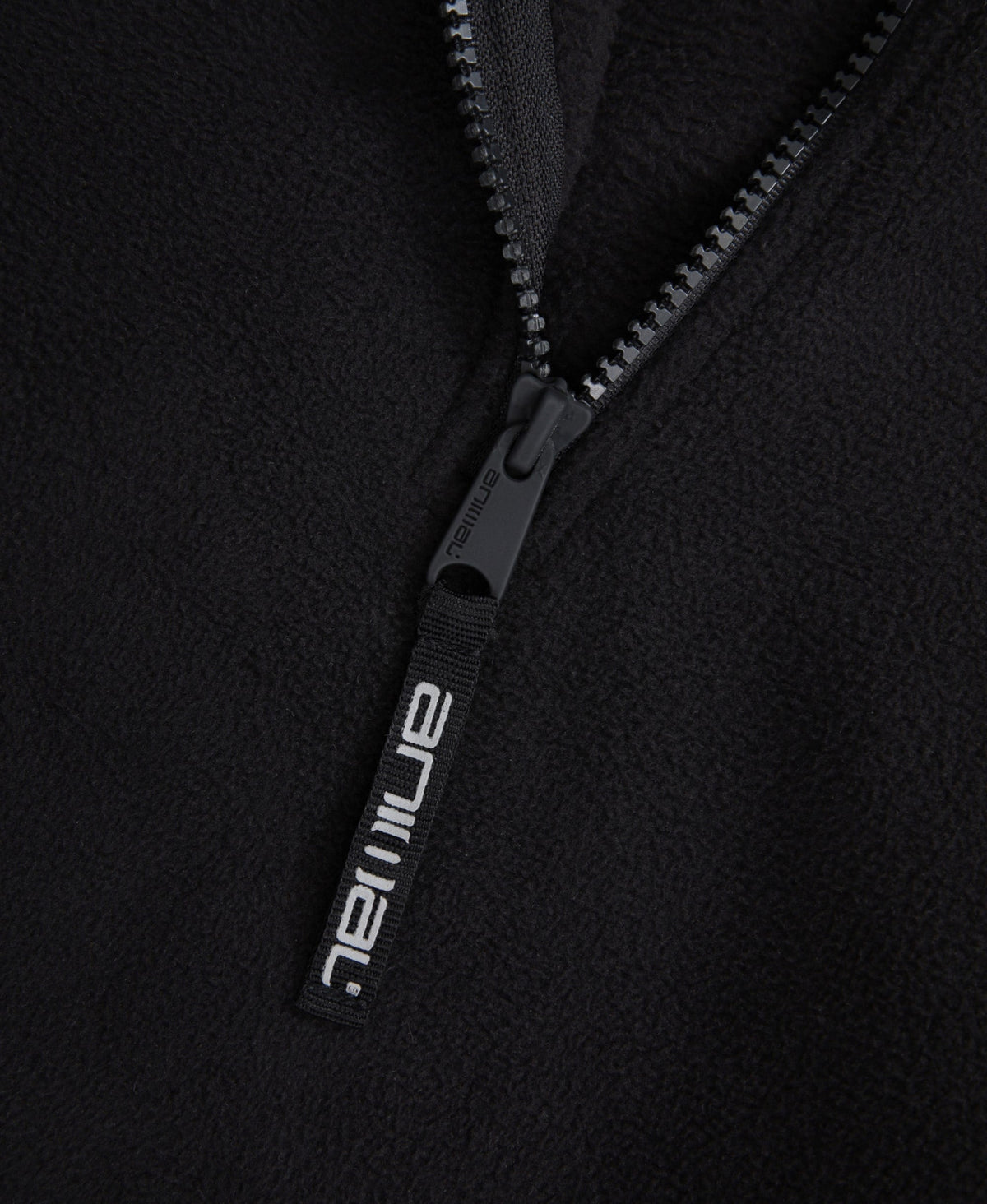 Stockholm Womens Half-Zip Fleece - Black