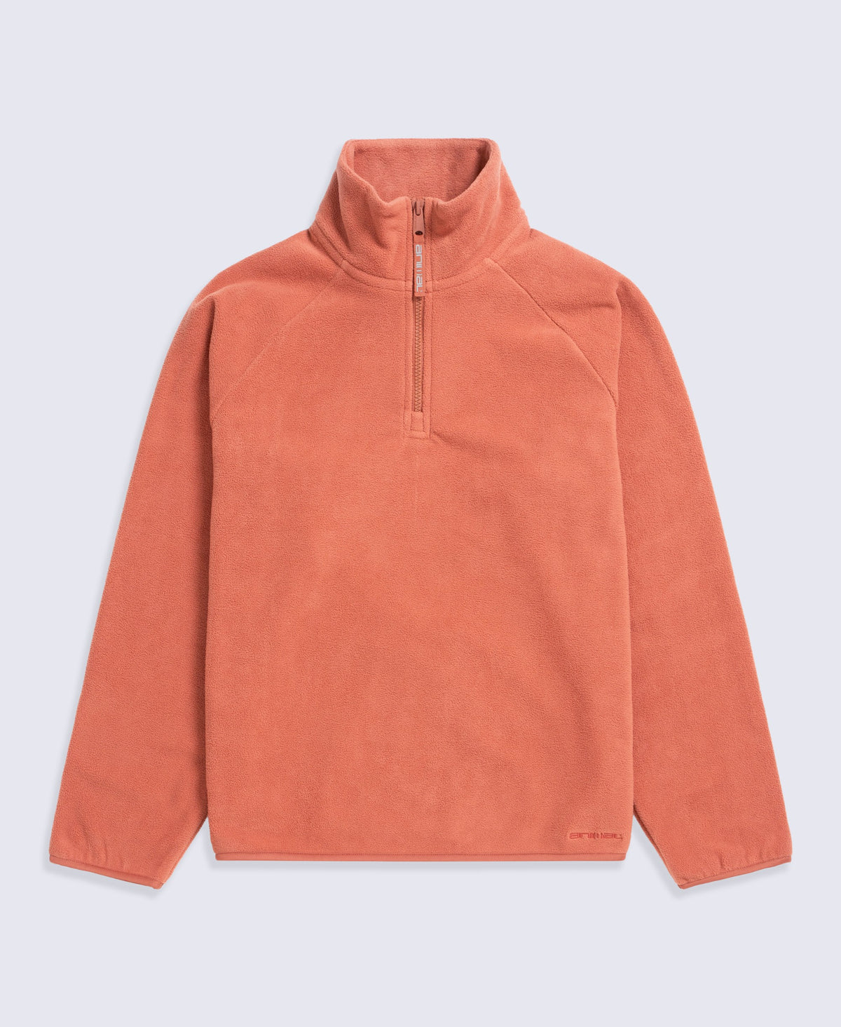 Stockholm Womens Half-Zip Fleece - Rust