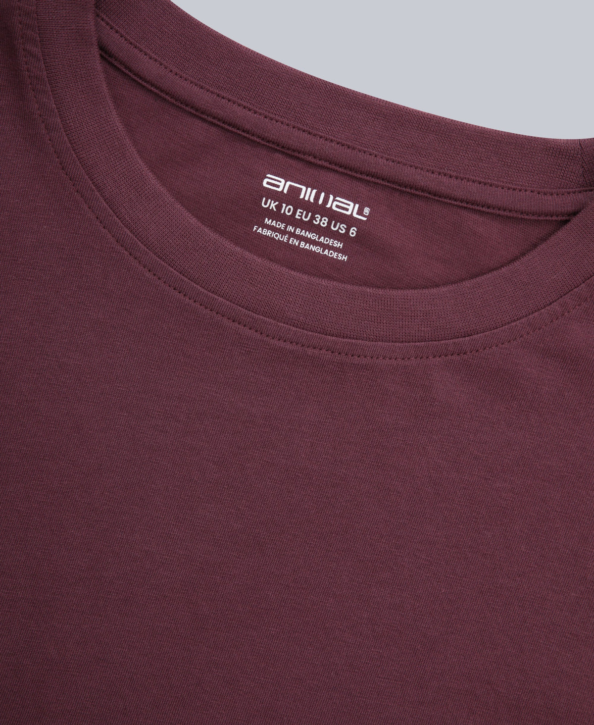 Idol Womens Relaxed Fit T-Shirt - Burgundy