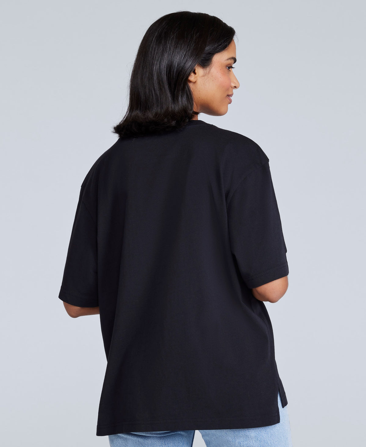 Idol Womens Relaxed Fit T-Shirt - Jet Black