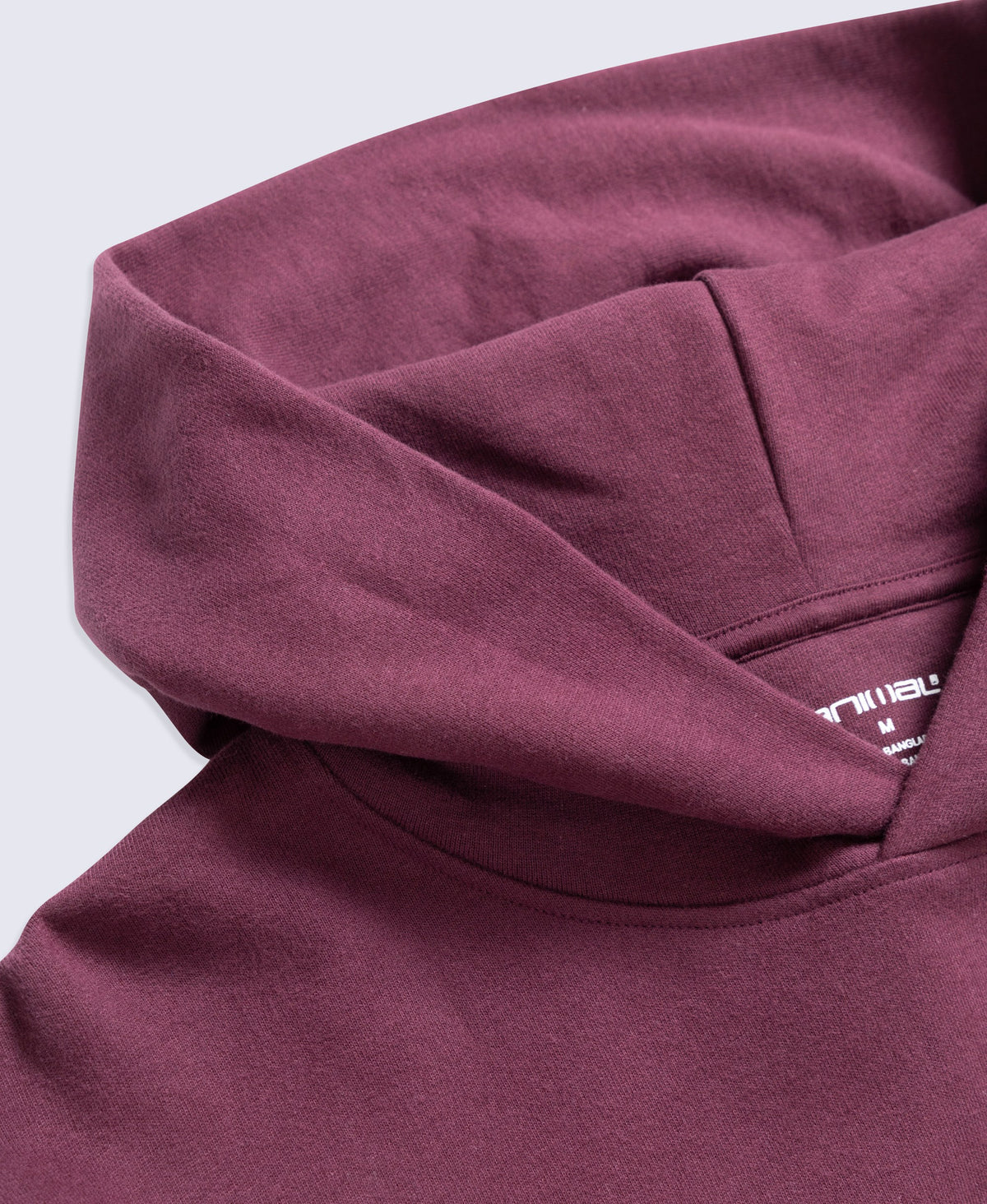 Icon Mens Drop Shoulder Hoodie - Burgundy