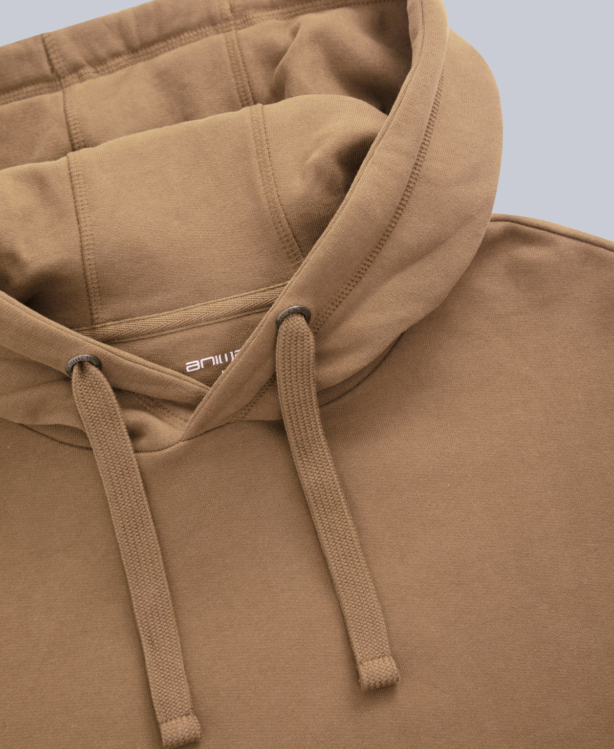 Icon Mens Drop Shoulder Hoodie - Taupe