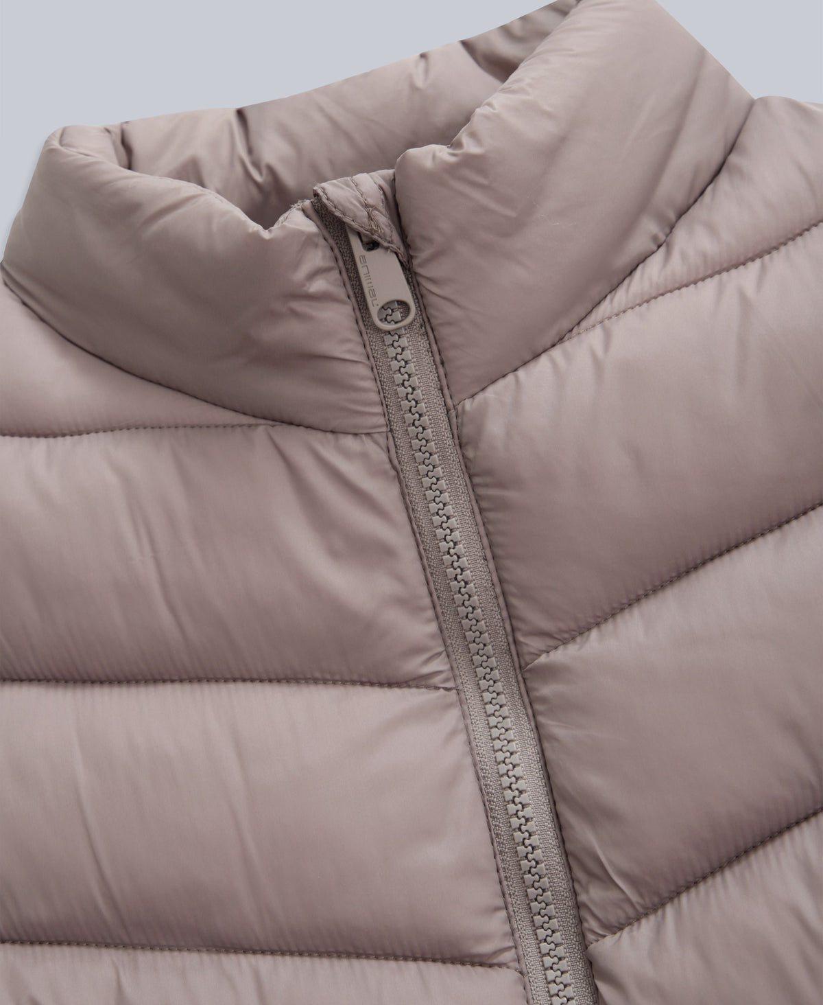 Frankie Womens Longline Padded Jacket - Taupe