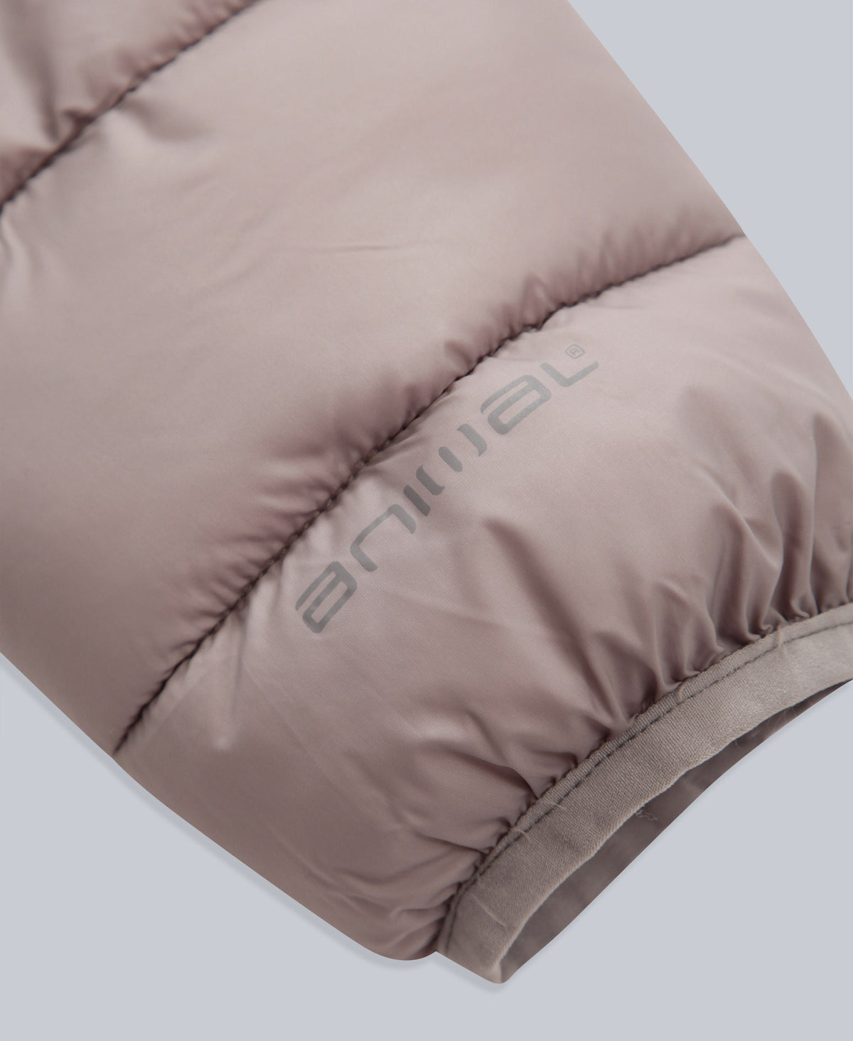 Frankie Womens Longline Padded Jacket - Taupe