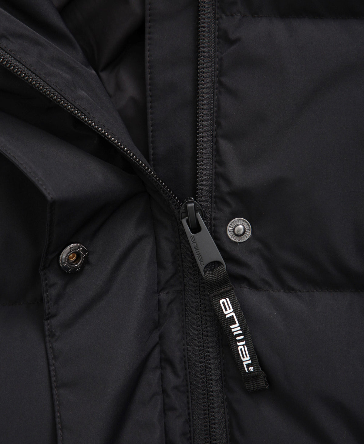 Ivy Womens Down Coat - Jet Black
