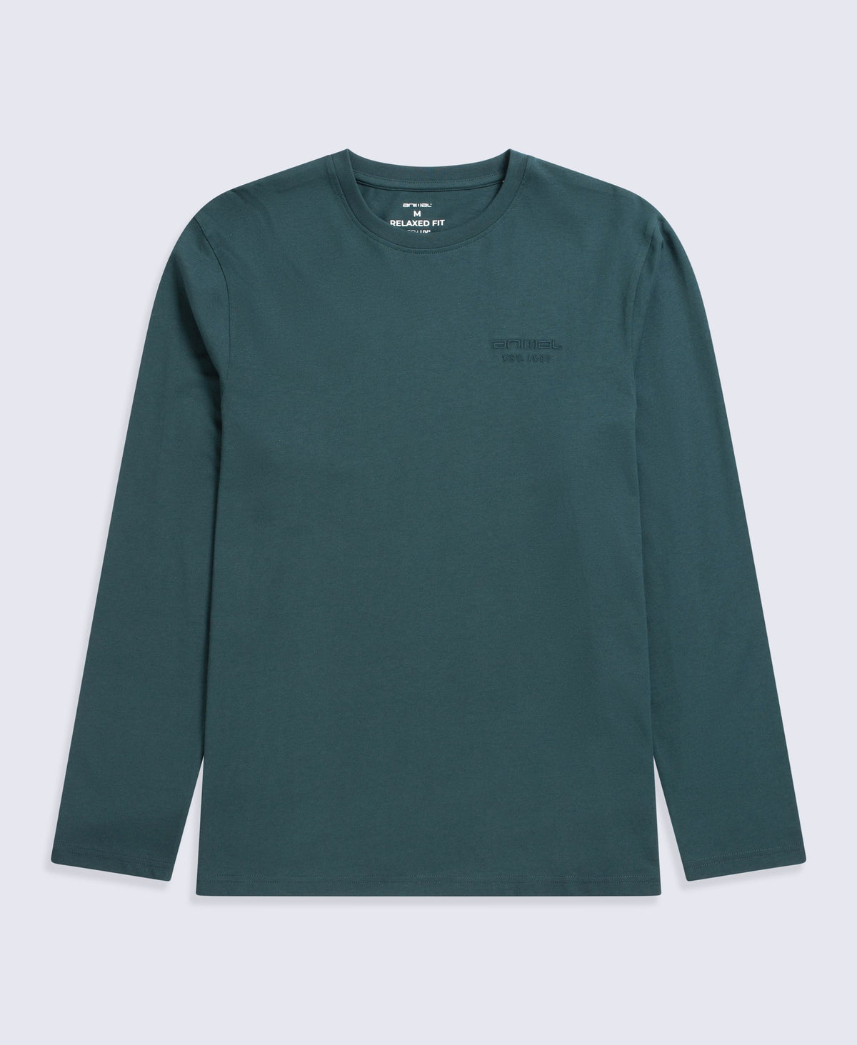 Otis Mens Long Sleeve T-Shirt - Dark Green
