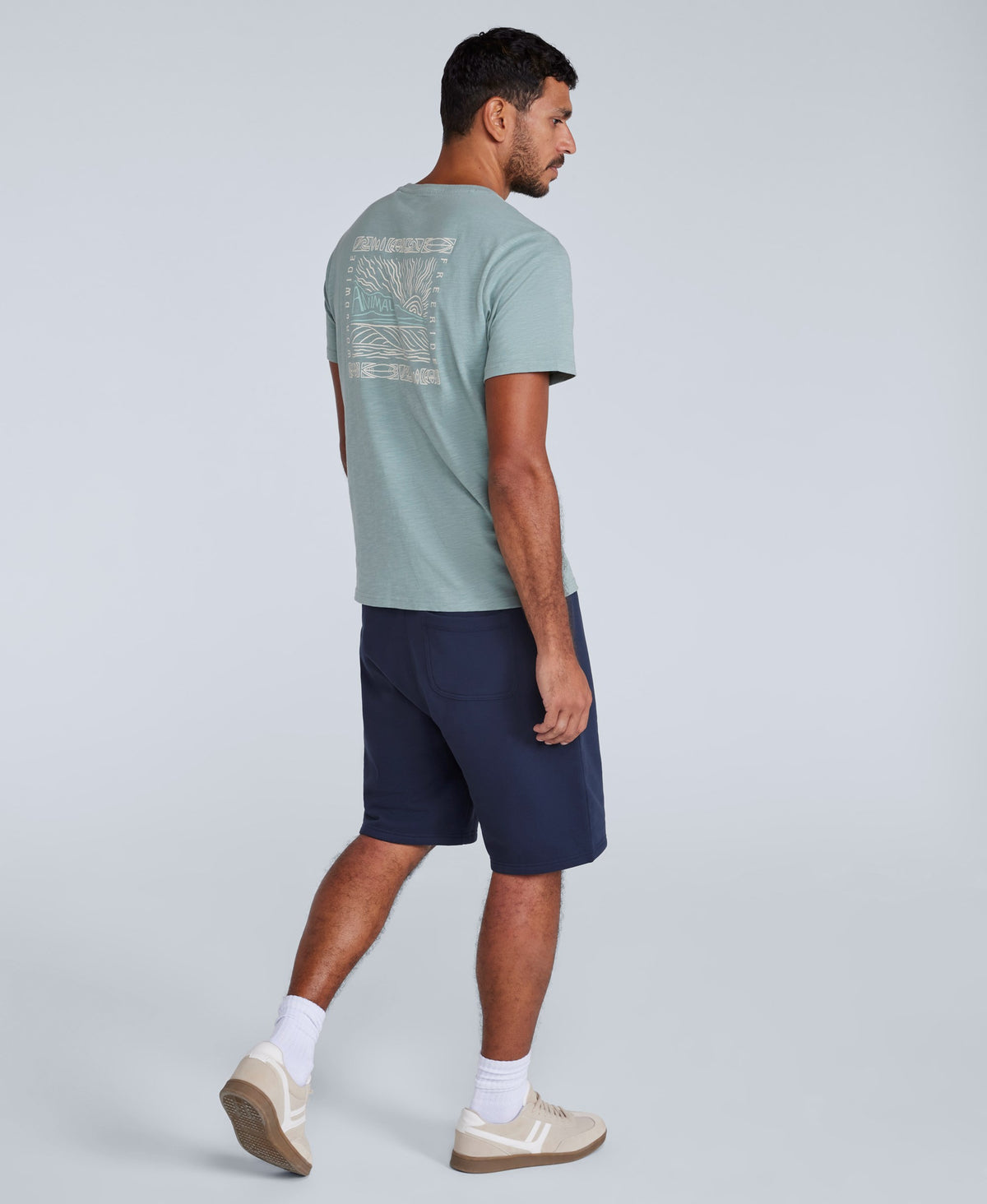 Driver Mens Jogger Shorts - Navy