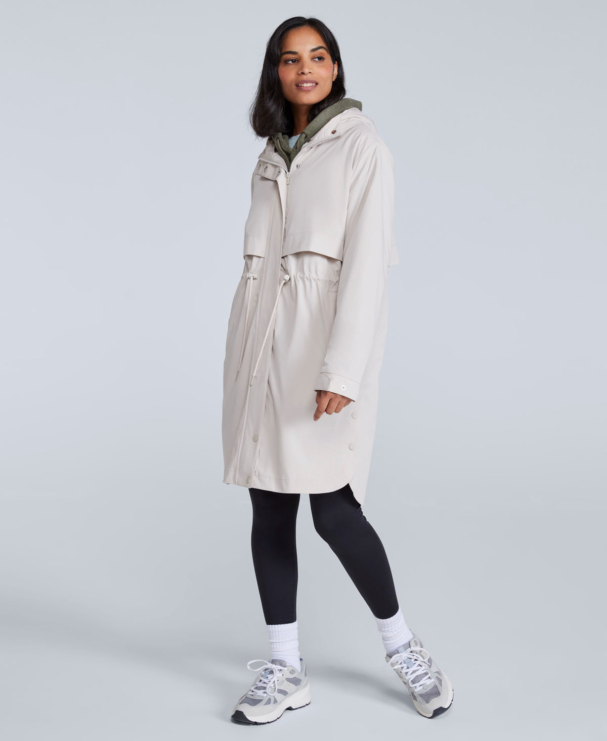 Eden Womens Waterproof Mac - Light Beige