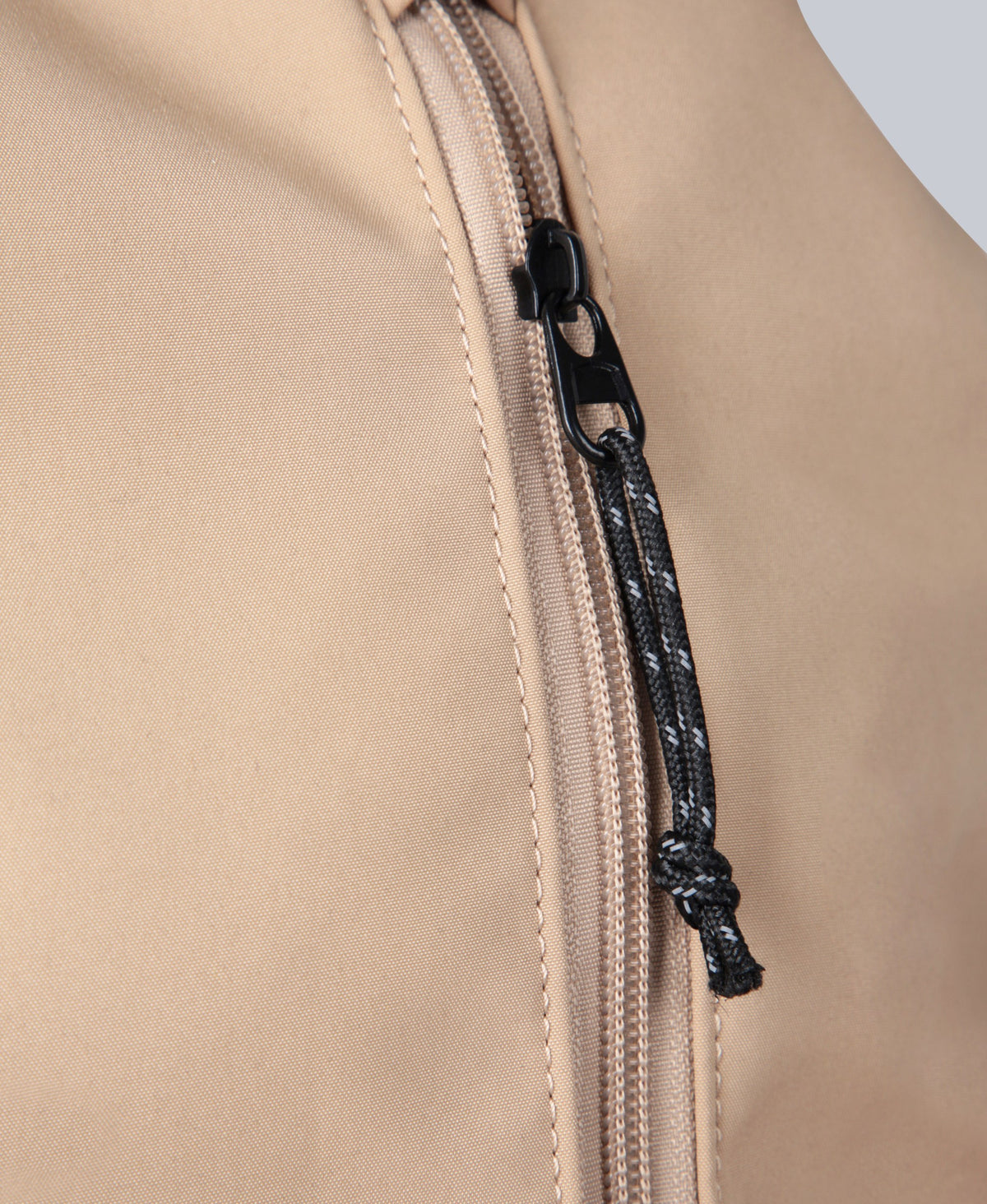 Front Zip Backpack 17L - Beige