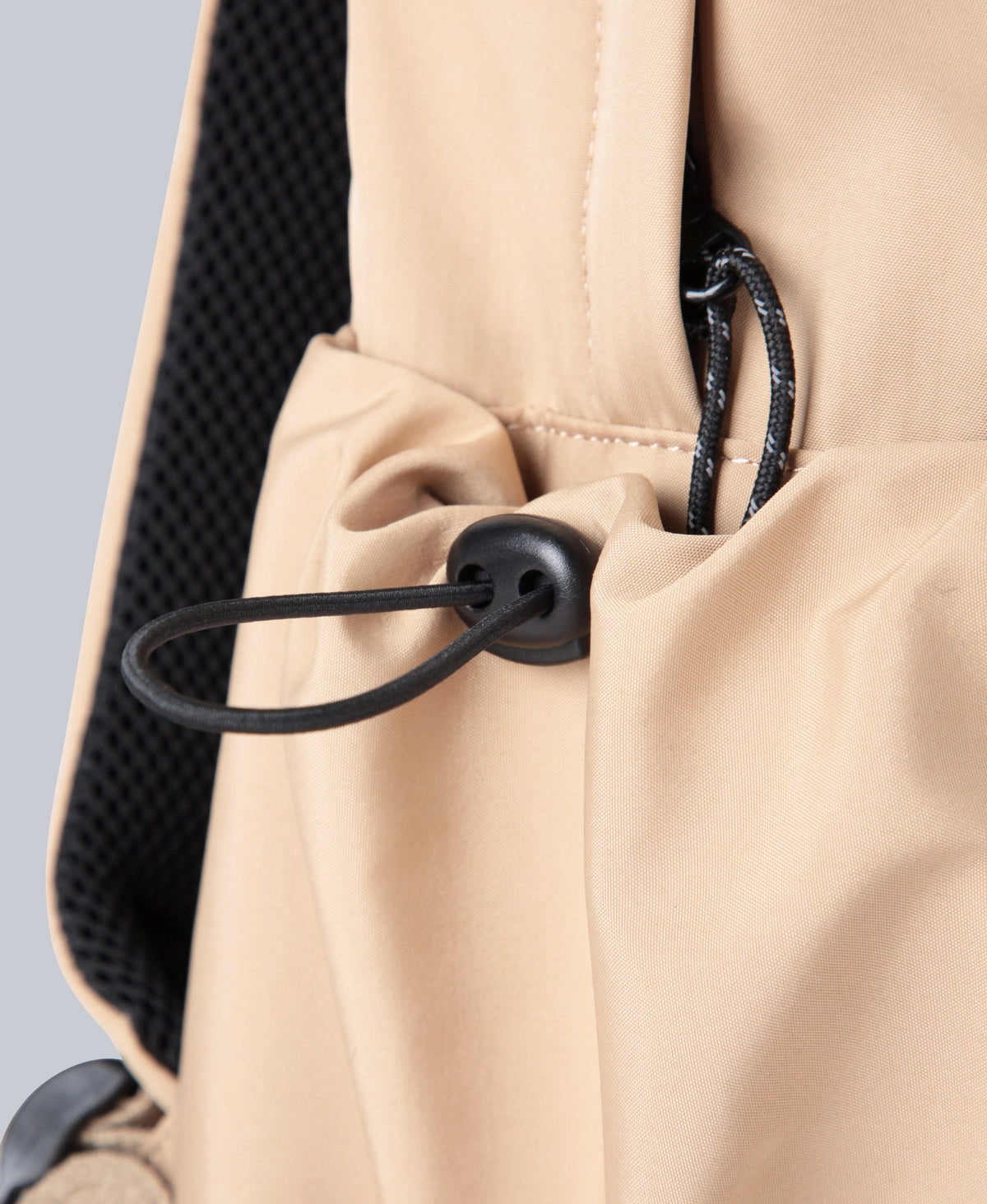 Front Zip Backpack 17L - Beige