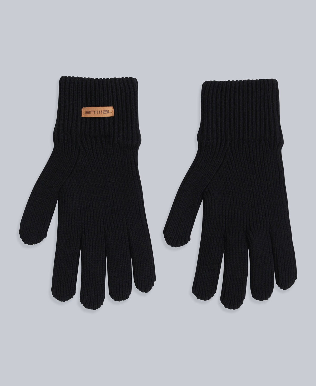 Rowan Mens Knitted Gloves - Black
