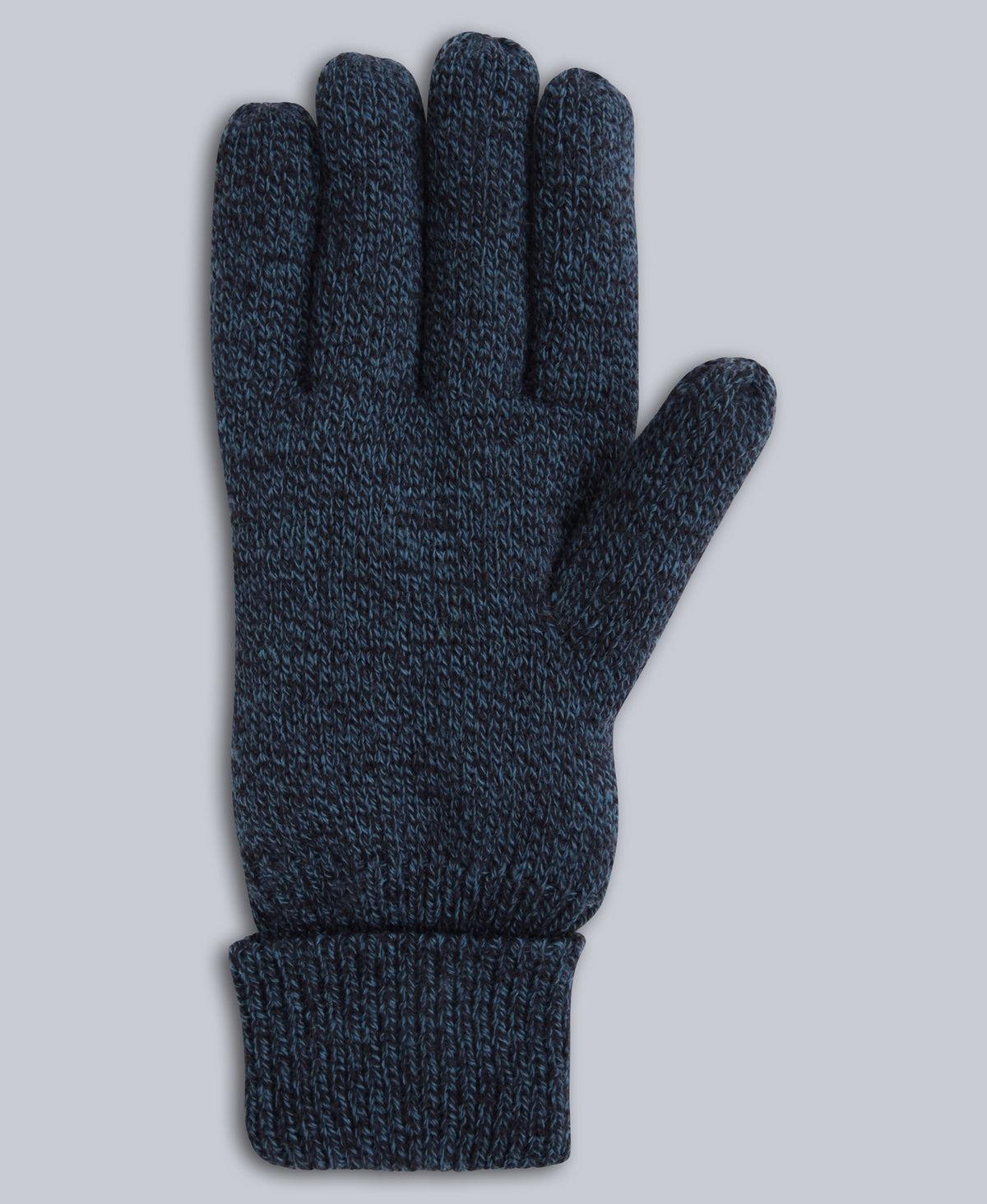 Drew Mens Fur Lined Gloves - Navy