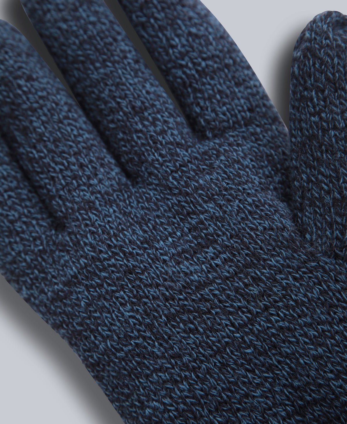 Drew Mens Fur Lined Gloves - Navy