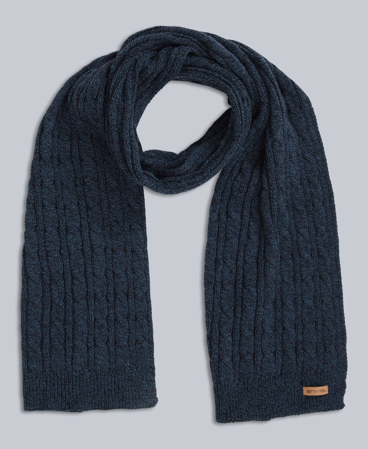 Drew Knit Scarf - Navy