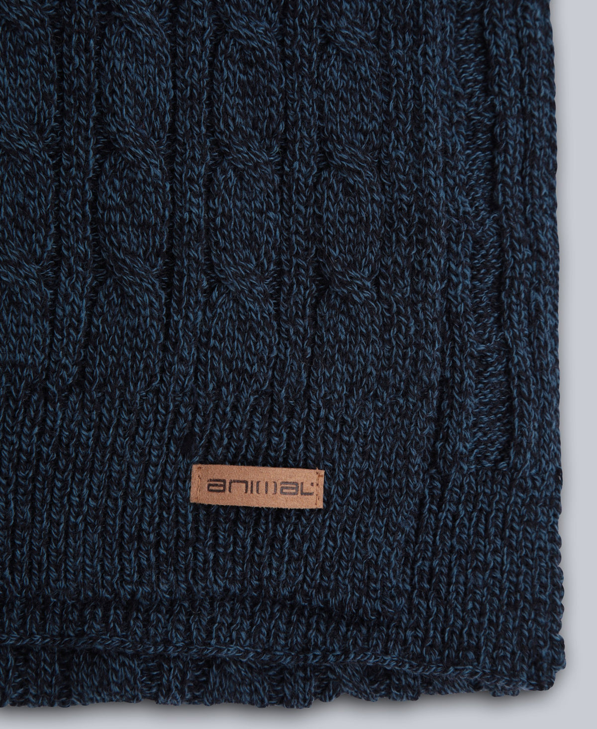 Drew Knit Scarf - Navy