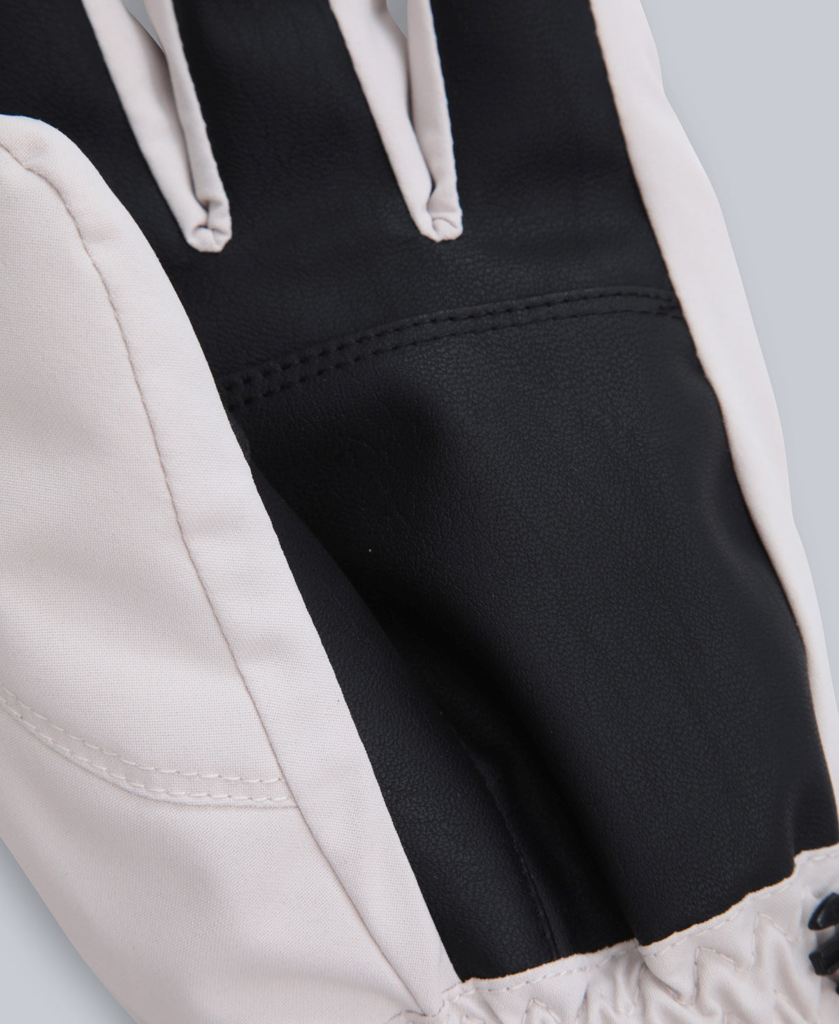 Glacier Mens Herringbone Ski Gloves - Off White